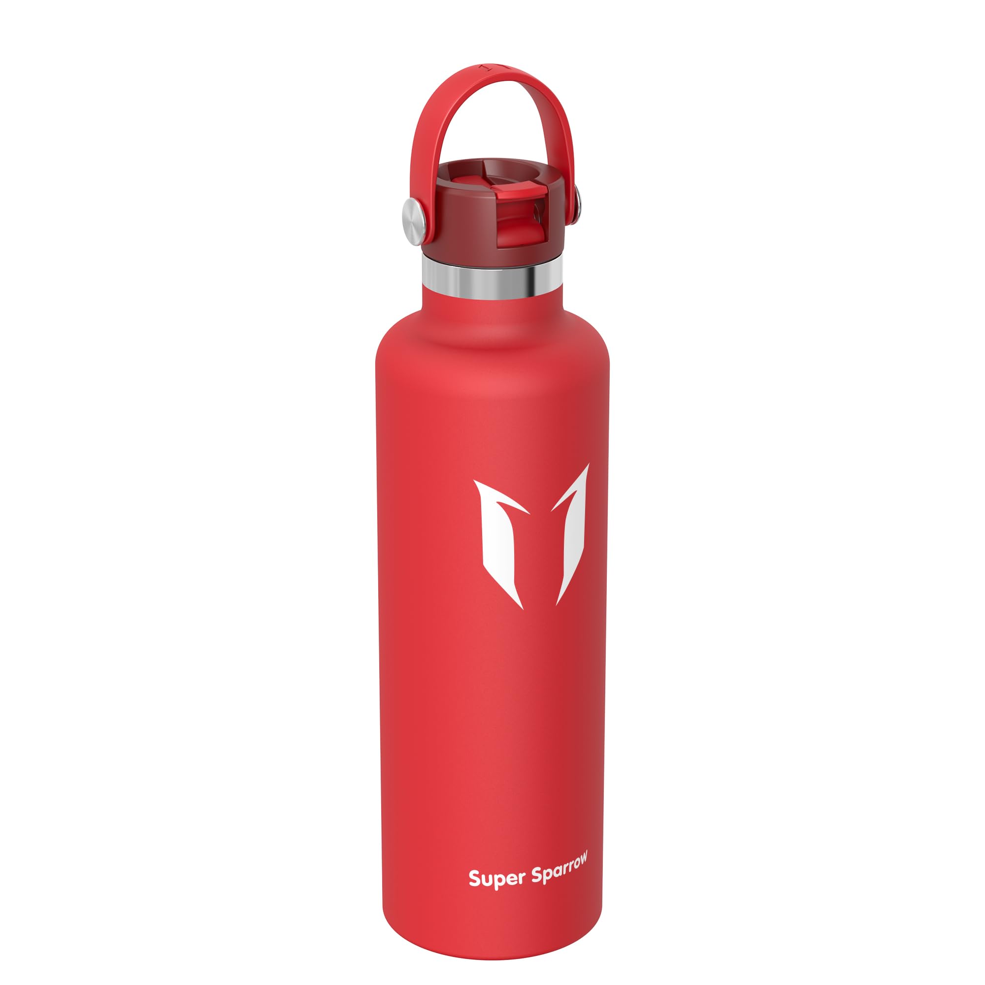 Super Sparrow Borraccia Termica, Acciaio Inox Bottiglia Termica - 350ml, 500ml, 750ml, 1L, 1.2L - Senza BPA Borracce, Borraccia Bambini per Scuola, Sport, Campeggio, Yoga, Palestra, Ciclismo