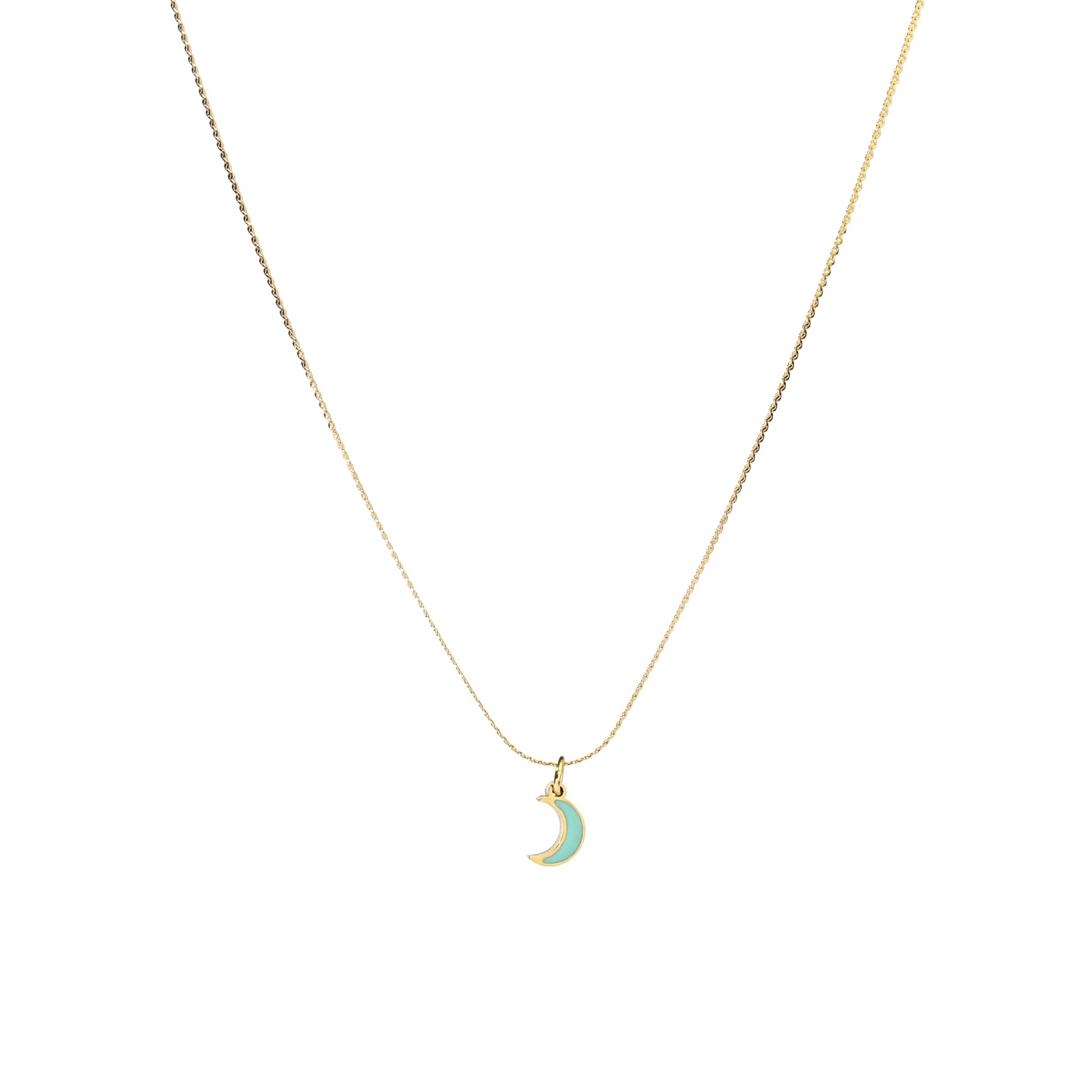 SALTY Cresent Blue Moon Necklace for Women & Girls | Neck Chain | Locket | Necklace | Fancy & Stylish | Aesthetic Jewellery | Everyday Accessories (B0DCSF4X6J) Amazon Price History, Amazon Price Tracker
