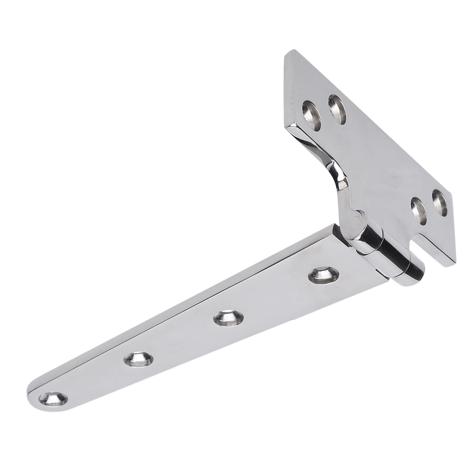 Yosoo Health Gear Tee Hinges, Stainless Steel Heavy Duty T Hinges for Marine Boat Gates Sheds Doors Cabinet Hardware (L(19.5x9.8cm))