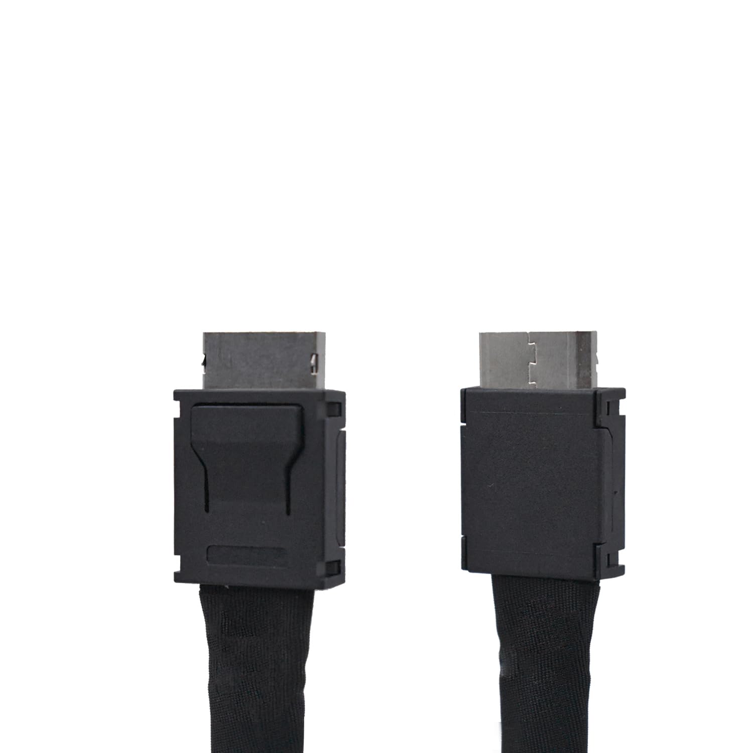 Oculink Cable PCIe 4.0 SFF-8611 4i Cable macho alargador para eGPU Mini PC SSD consolas de juegos portátiles (200 cm)