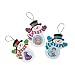 SNOWMAN Christmas Ornament Picture Frame Craft Kits -- MAKES 12