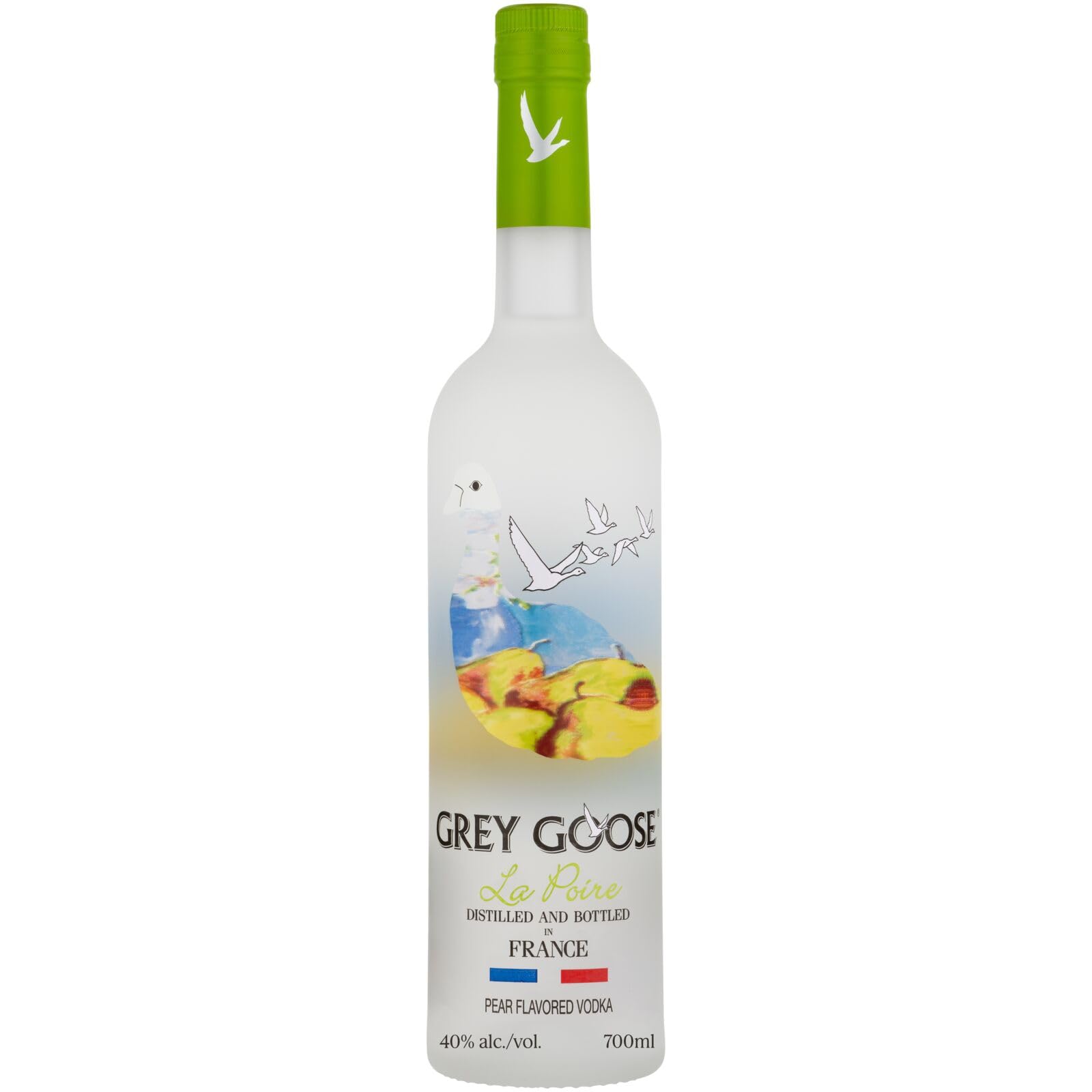 Grey GooseLa Poire, Premium Pear Flavoured French Vodka, 40% ABV, 70cl / 700ml, Made with Grey Goose Vodka with Infused and Distilled Pears from Anjou