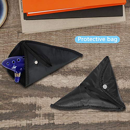 Senhai Zelda Ocarina Instrument With Neck Strap Cord And Song Book (Songs From The Legend Of Zelda), 12 Hole Alto C Zelda Ocarinas With Gift Box, Hand-Shape Display Stand And Black Protective Bag #TOP4
