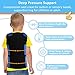 Olugu Sensory Compression Vest for Kids with Autism ADHD, Deep Pressure Comfort for Toddler Teen and Children (Medium)