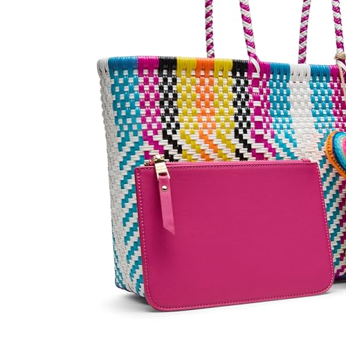 Steve Madden BREEZI Tote tejido miniatura 6