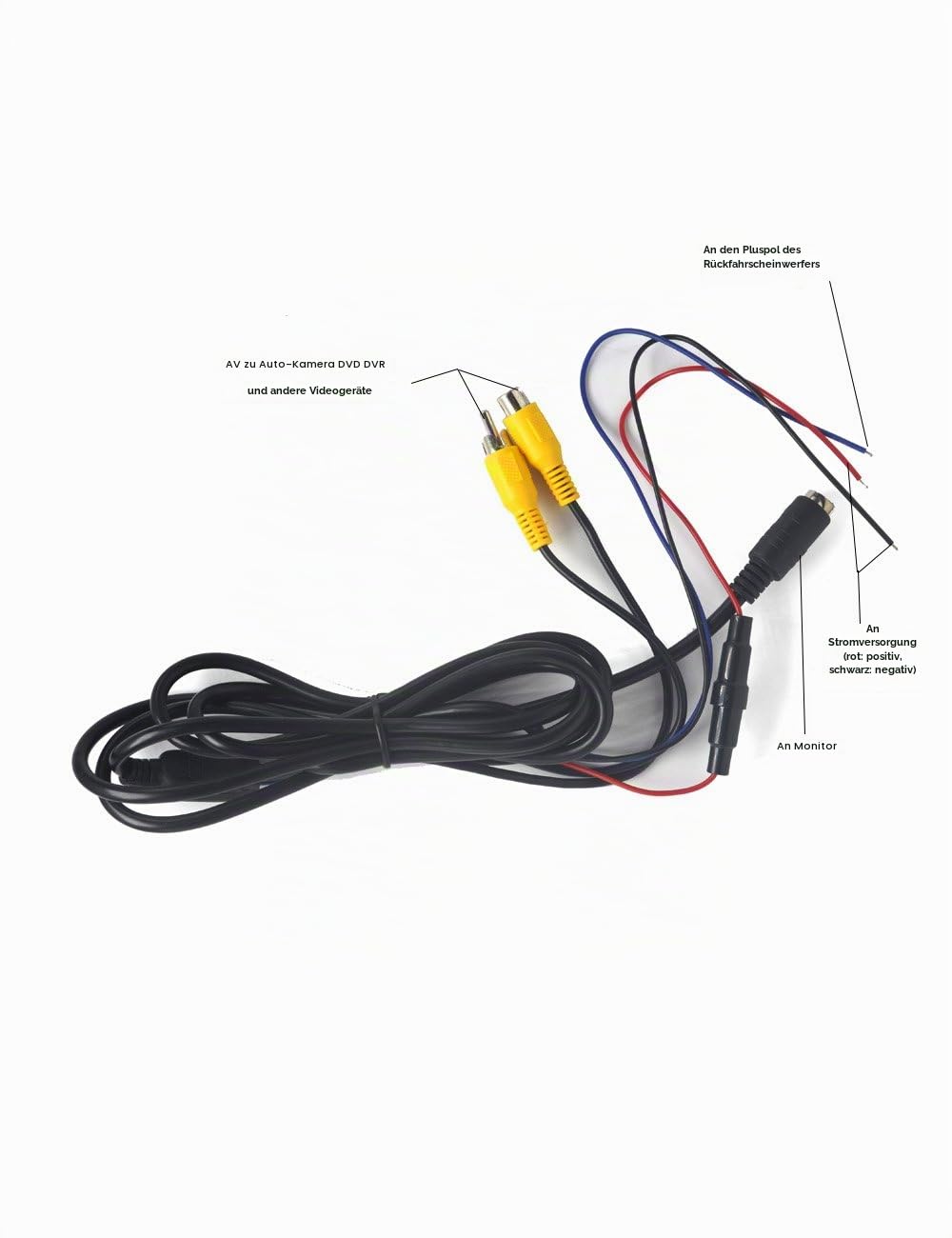 17,8 cm (7 Zoll) LED-Hintergrundbeleuchtung, TFT-LCD-Monitor für Auto-Rückfahrkameras, Auto-DVD, Serveillance-Kamera, STB, Satellitenempfänger und andere Video-Geräte