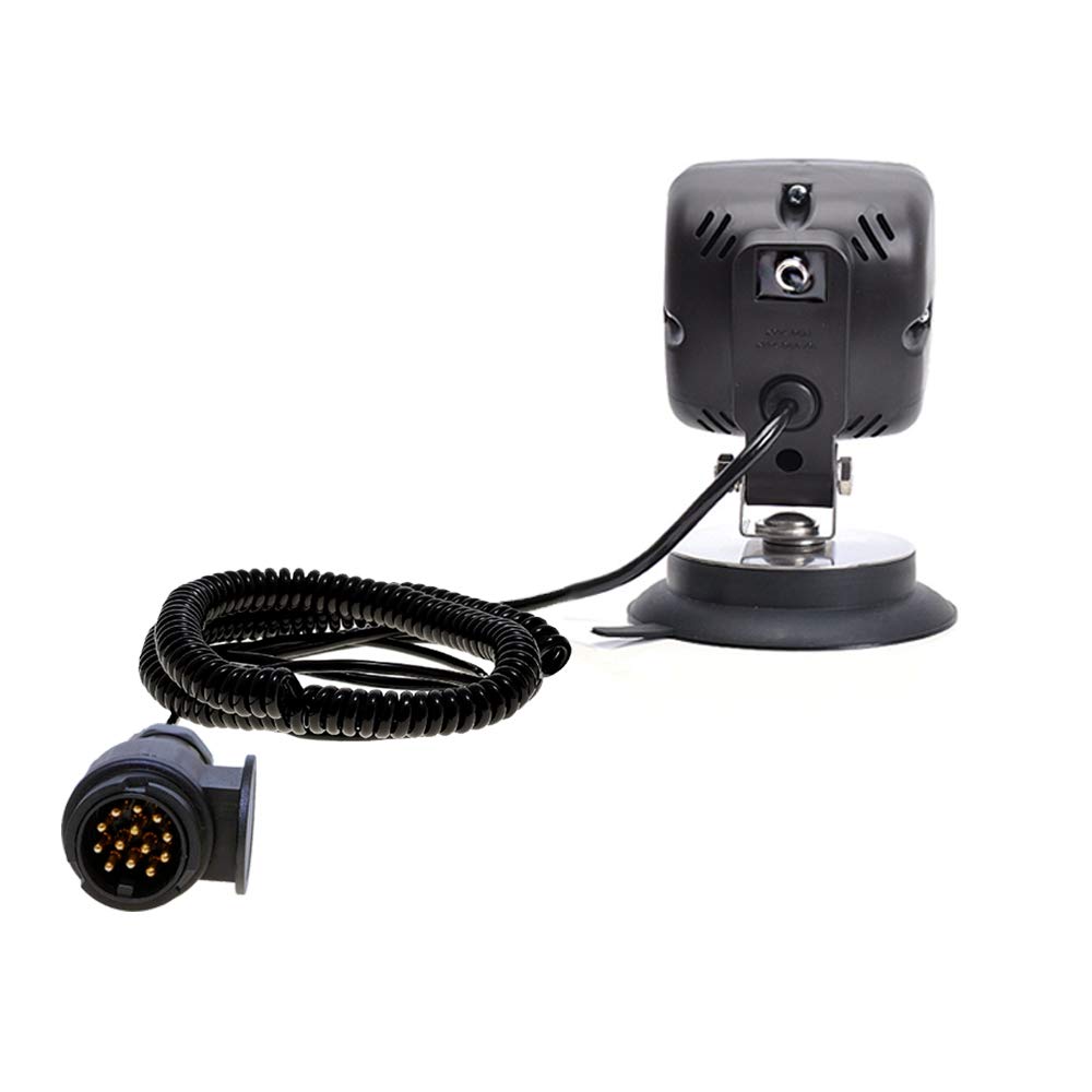 Dodatkowy reflektor LED 17 W z 13-biegunową wtyczką do przyczepy + stopką magnetyczną
