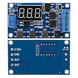 [Fonctionnement à large tension]: Cette minuterie de temporisation de délai de cycle infini fonctionne à large tension (5 ~ 36 V), la plupart des équipements peuvent être utilisés