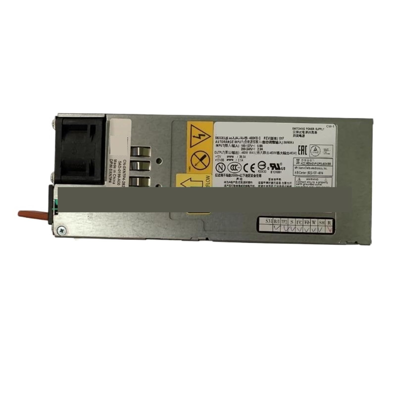 CLBSWYEJK For S4820 power supply 460W DPS-460KB C 0XN7P4 0JR47N JR47N