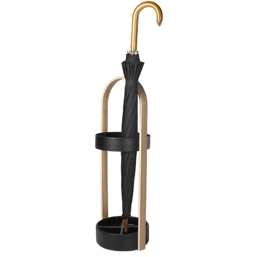 Porte-parapluie moderne MiroDo avec bac d'égouttement pour entrée propre