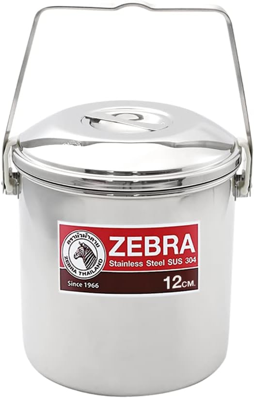 Kensington Publishing Corporation Zebra Loop Handle Pot