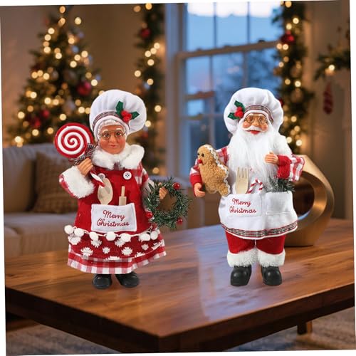 Figurines de Noël pour une décoration de maison chaleureuse