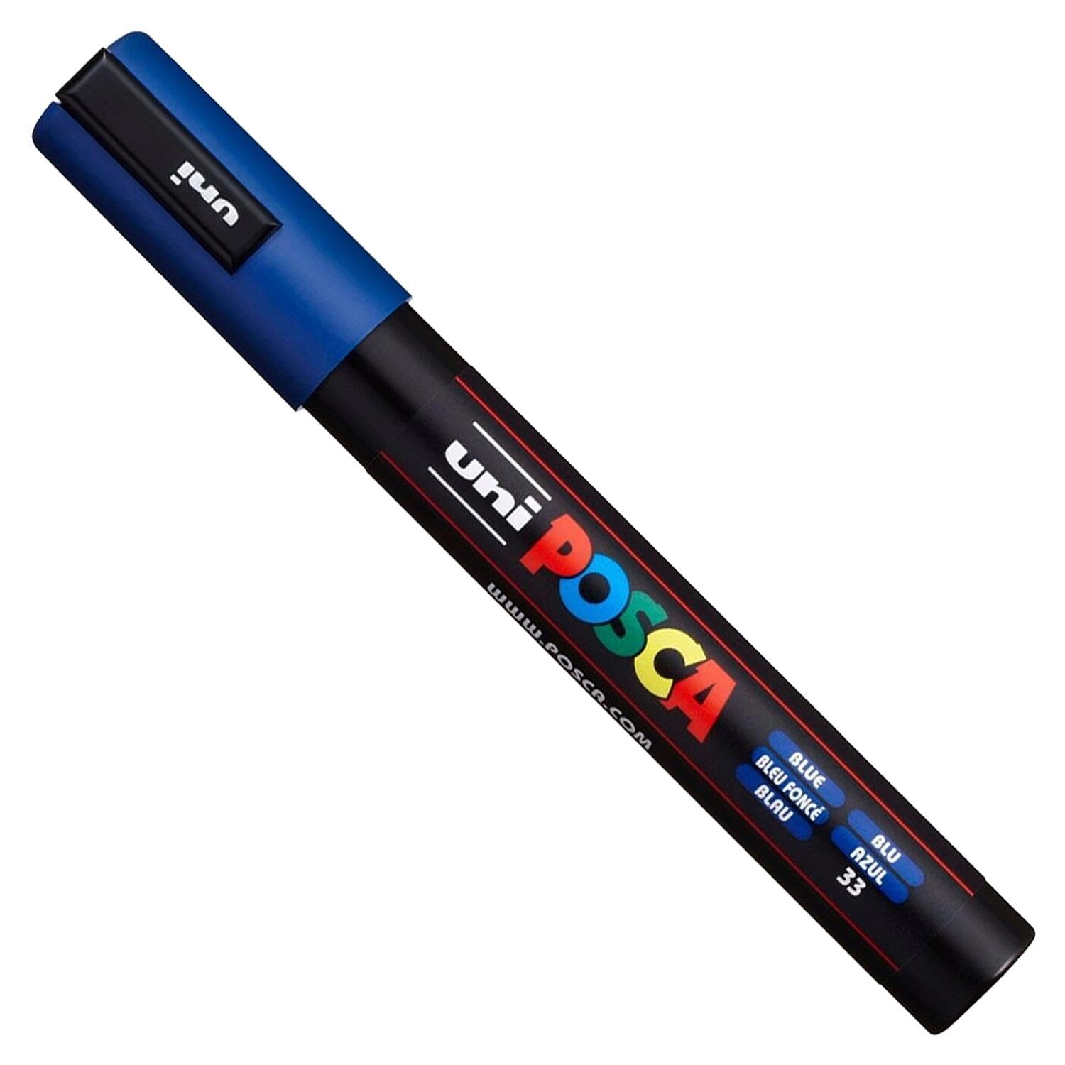 Posca - PC-5M - Boya Kalemi Sanat Kalemleri - 1,8-2,5mm - 8'li Temel Set Hediye Kutusu