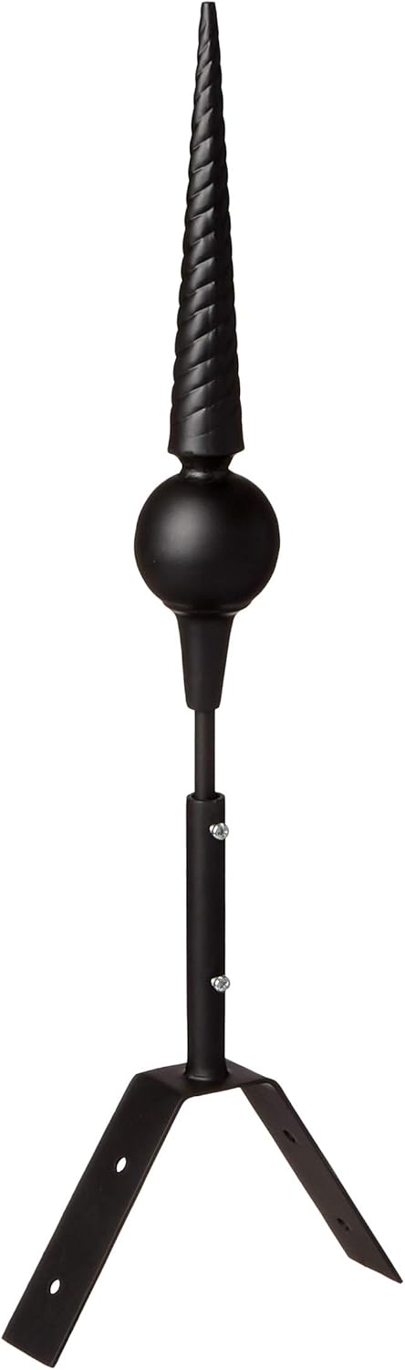 101BMX Venetian Mini Finial, Matte Black