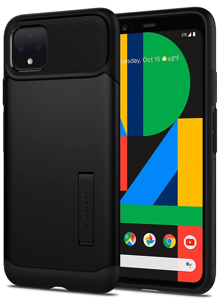 Slim Armor designed for Google Pixel 4 case cover - Black