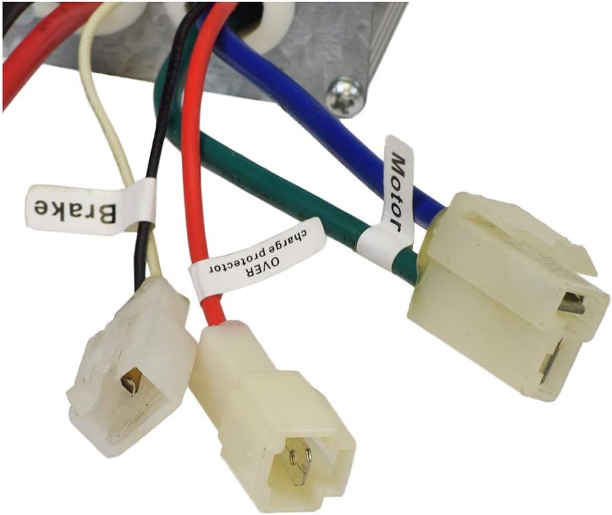 AlveyTech 24 Volt 30A 5-Pin Controller for Currie Series 500, 650, 750, 900 eZip IZIP GT Mongoose Schwinn Electric Scooters - Replacement Scooter Control Module Model XK-022C