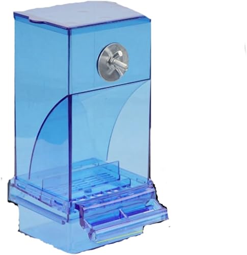 Comedero para pájaros, comedero para pájaros de ventana pequeña con ventosas fuertes, casa transparente para pájaros con bandeja extraíble de 3