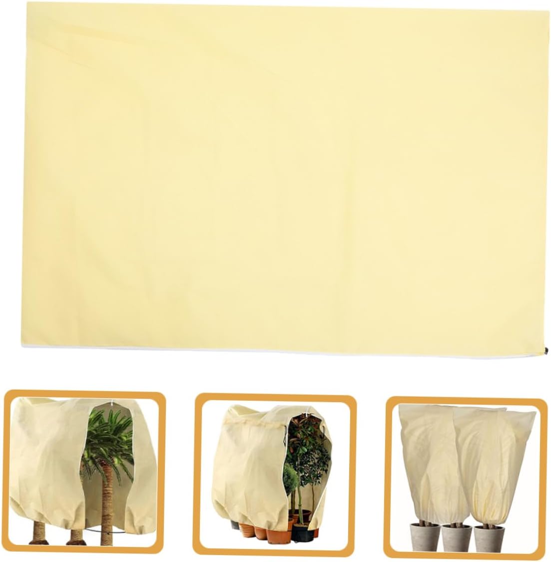 Frost Cover for Plants Garden Plant Protector Non-Woven Cold Weather Cover