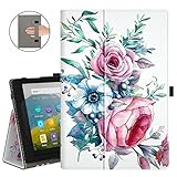 Retear Folio Case for All-New Kindle Amazon Fire HD 8 & Fire HD 8 Plus Tablet (10th Generation, 2020 Release), Close Fit Smart Soft PU Leather Stand Protective Cover with Auto Wake/Sleep - Penoy