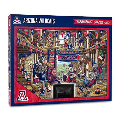 Image of YouTheFan NCAA Barnyard Fans 500pc Puzzle