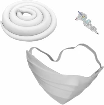 COSNOBLE Iguro-Obanai Mask Anime Iguro-Obanai Cosplay Badge Prop Costume Accessories