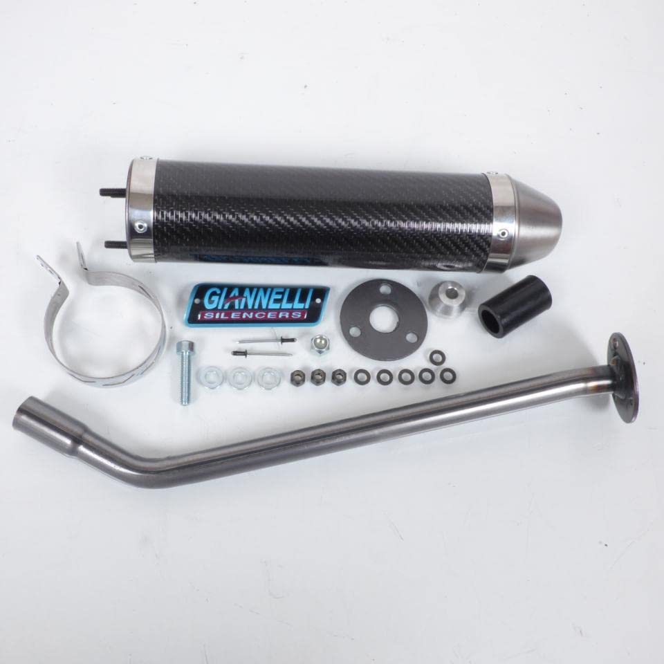 Silenciador de escape GIANNELLI para Moto Derbi 50 Senda Sm Drd Pro 2005 a 2013