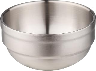 Copo de sabão tigela de aço inoxidável de barbear caneca tigela de barbeiro barbear copo de barbear para homens ferramenta de barbear úmido de limpeza de pêlos faciais tigela de metal,copo de sabão,saboneteira,caneca de barbear,tigela de barbear Silver