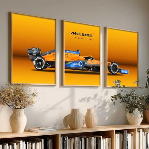 Image of kotart Big Sports1 Cars Framed Posters Gift Items for Boys Room Wall Decoration Bedroom Living Room Office Studio Decor | Car Poster Frame for Wall Decor Set Of 3 Size (19 X 25 inch)