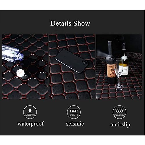 Tapis de coffre en cuir luxe pour Hyundai Sonata 2020 sur mesure - 6