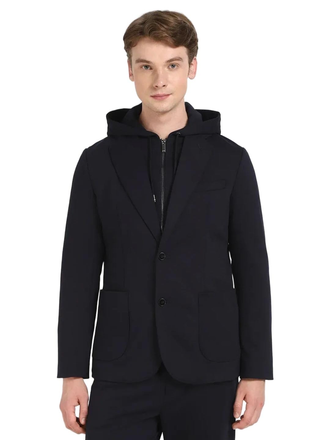 tommy hilfiger Solid Regular Fit Polyester Blazer-picture-35
