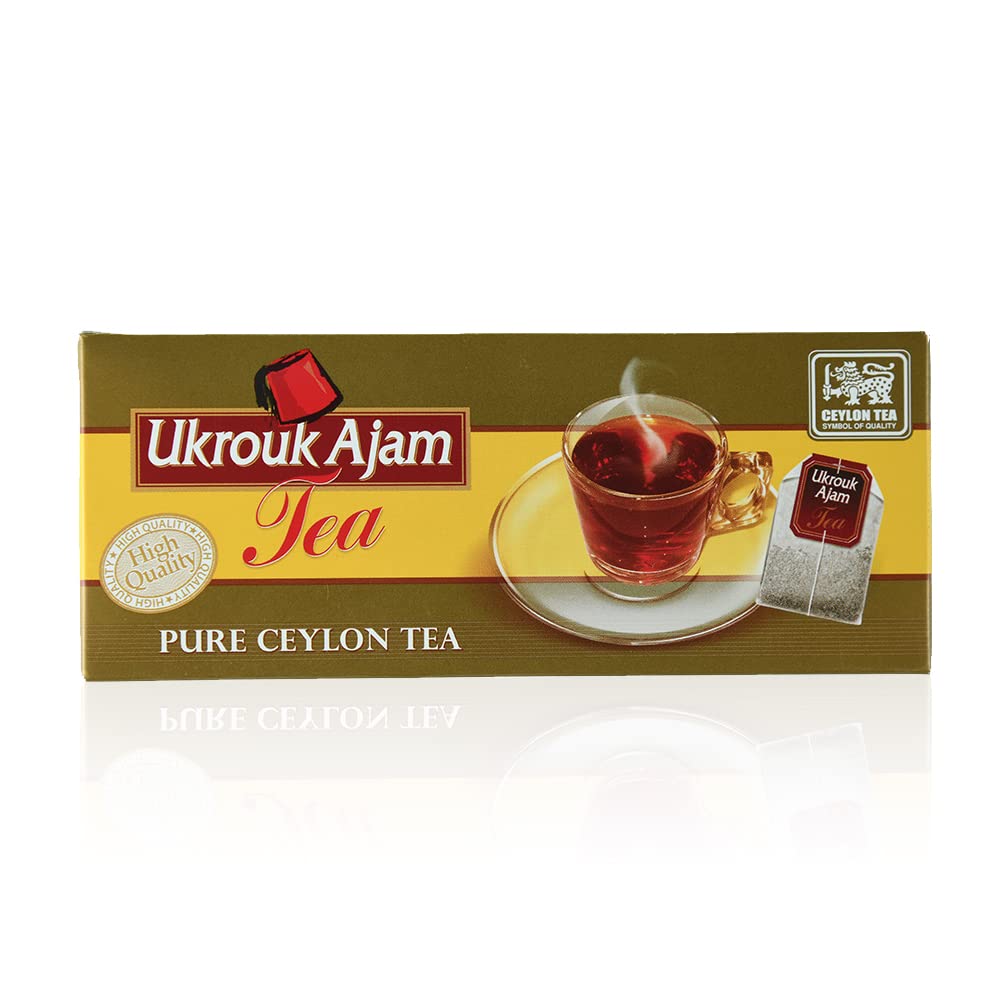 UKROUK AJAMPure Ceylon Tea (25 Bags)