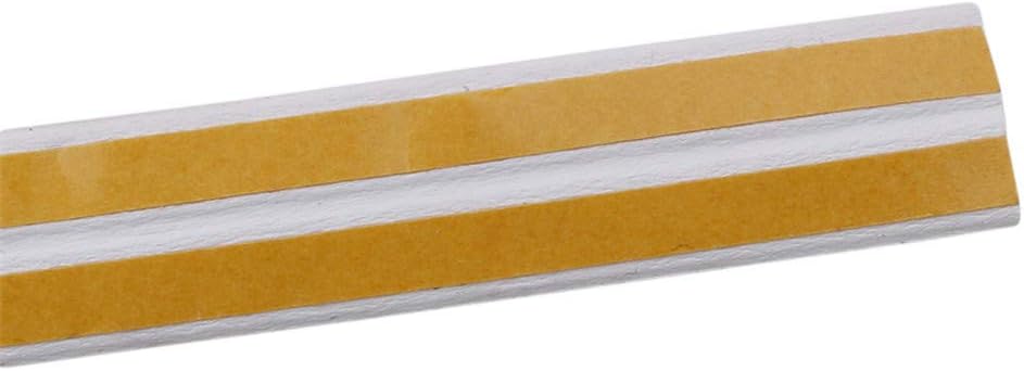 Sevenfly Keeping Fun Indoor Weather Stripping,Self Adhesive Foam Window Seal Strip for Doors and Windows Soundproofing Weatherstrip Gap Blocker(White)