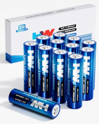 Prime Members: 12-Pk HW 3500mAh 1.5V AA Lithium Batteries
