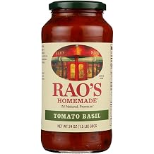 Raos Homemade Tomato Basil Pasta Sauce 24 oz