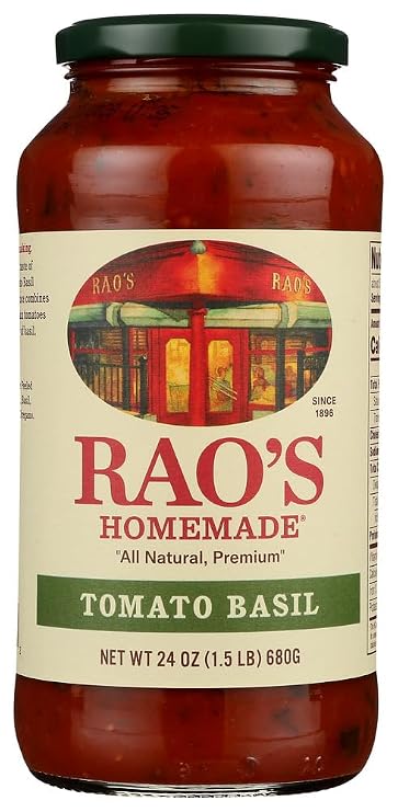 Raos Sauce Tmo Basil 24 oz Pack of 4