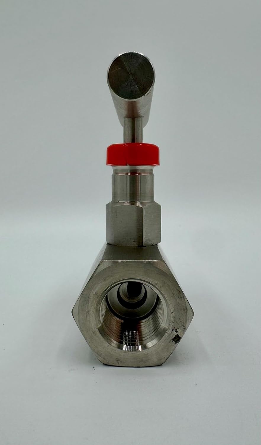 SS316 High Pressure Needle Valve, 10000 PSI, 1/2 NPT, NACE Compliant, Stainless Steel MXF