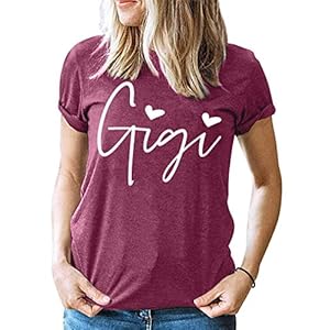 Umsuhu-Gigi-Shirts-for-Women-Grandma-T-Shirts-Gifts-Shirts Umsuhu Gigi Shirts for Women Grandma T Shirts Gifts Shirts (XX-Large, Wine Red)