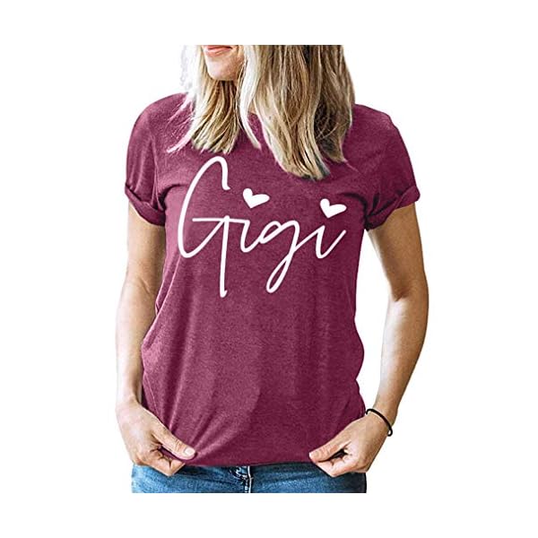 Umsuhu-Gigi-Shirts-for-Women-Grandma-T-Shirts-Gifts-Shirts Umsuhu Gigi Shirts for Women Grandma T Shirts Gifts Shirts (XX-Large, Wine Red)