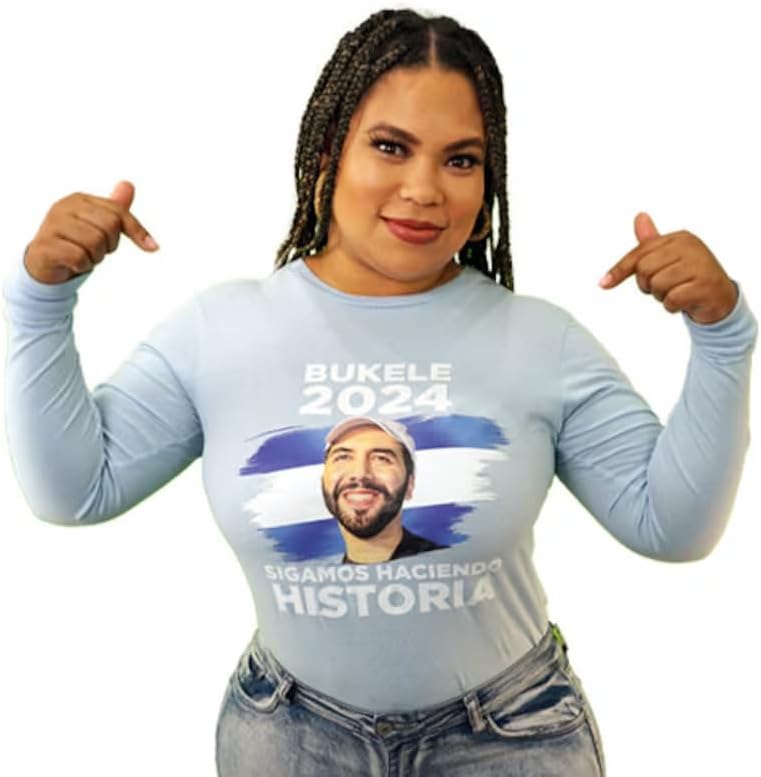 Politica Sin Filtro NAYIB BUKELE 2024 Long Sleeve Shirt – Unisex