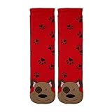 K. Bell FBA_TUBE-13329 Casual Sock, 9-11, Dog Muilti