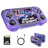 Vaste Bibliothèque de Jeux & Plaisir Instantané : Les consoles de jeux rétro R46H intègrent 20 000+ jeux classiques et 25+ émulateurs, éliminant toute installation et configuration complexe. Déballage, chargez, et plongez directement dans le monde du jeu – facile à utiliser pour un plaisir immédiat. Cet émulateur portable prend également en charge la connexion WIFI pour les batailles à deux joueurs, vous permettant de revivre les moments de jeux rétro avec des amis ou en famille (adaptateur WIFI vendu séparément)