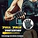 FREETOO Workout Gloves for Men, [Full Palm Protection] [Ultra Ventilated] Weight Lifting Gloves with Cushion Pads and Silicone Grip Gym Gloves Sturdy Training Gloves for Exercise Fitness