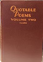 Quotable Poems Volume Two B001378CHM Book Cover