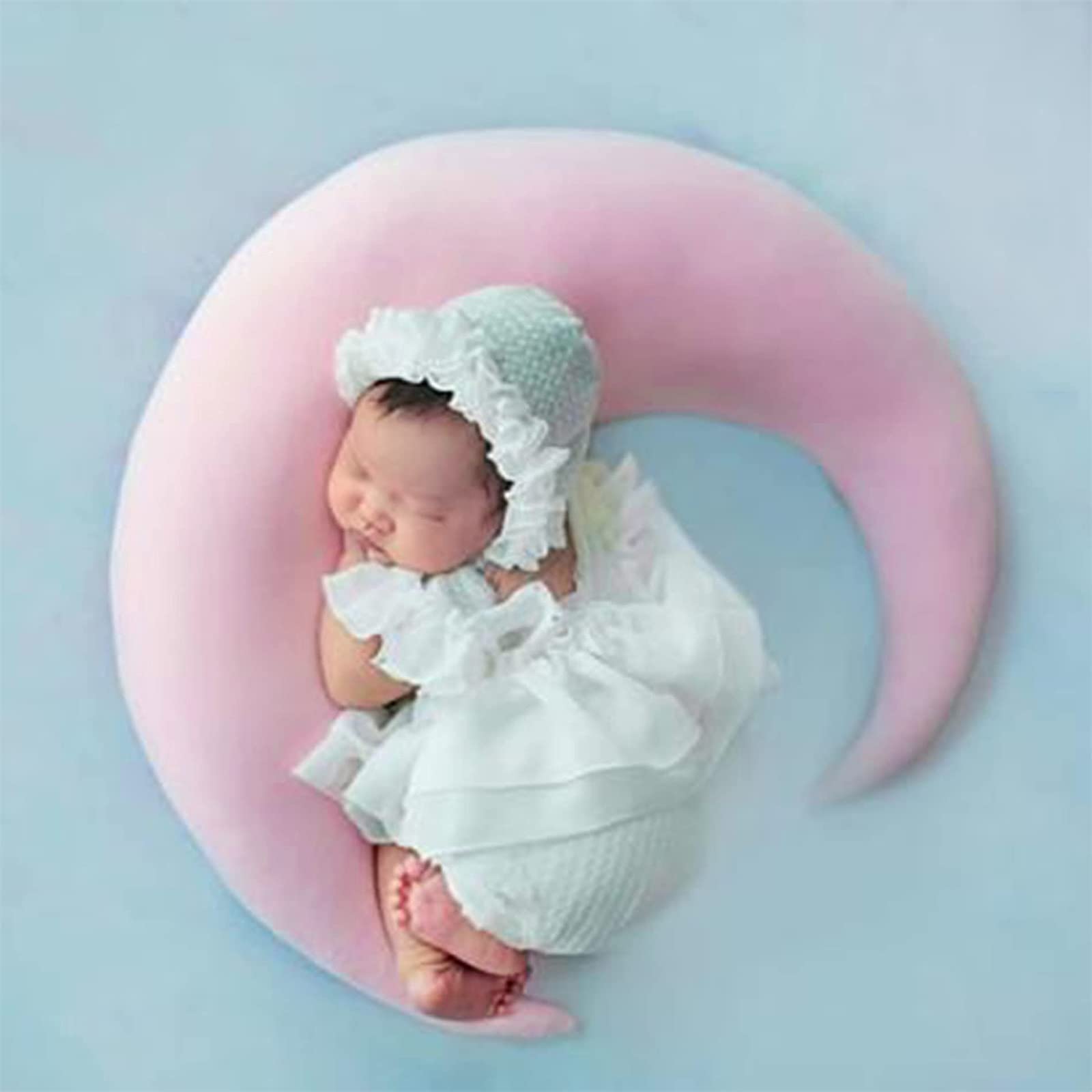 Baby Moon Star Kussen Pasgeboren Poseren Kussen Pasgeboren