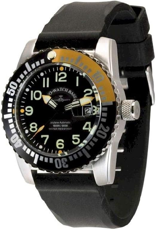 Zeno Watch Basel Orologio da Uomo Analogico Automatico con Bracciale  siliconata 6349-12-a1-9 : Amazon.it: Orologi