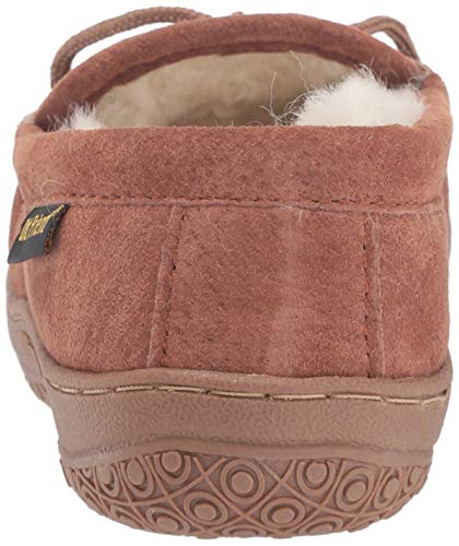Old Friend Women's Moccasin Slipper, Chestnut II, 5 W US3