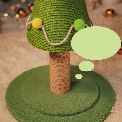 Grattoir pour sapin de Noël en carton - Arbre à chat design - 7