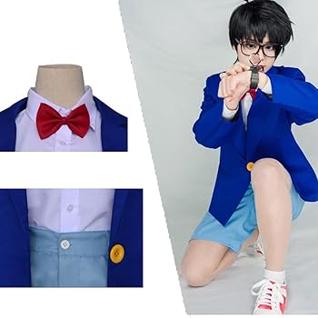名探偵コナン コスプレセット 名探偵コナンコスプレセット - ジャケット、帽子、メガネなど