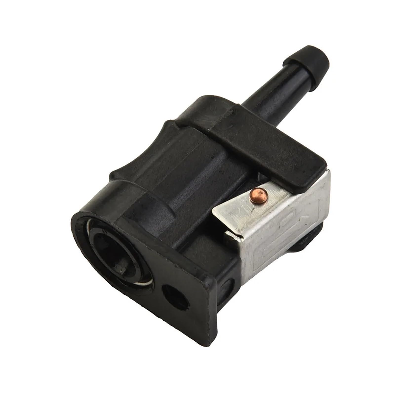 Ricambi auto Parti connettore linea carburante 3,3x2,1 cm maschio femmina raccordi in plastica neri per motore fuoribordo