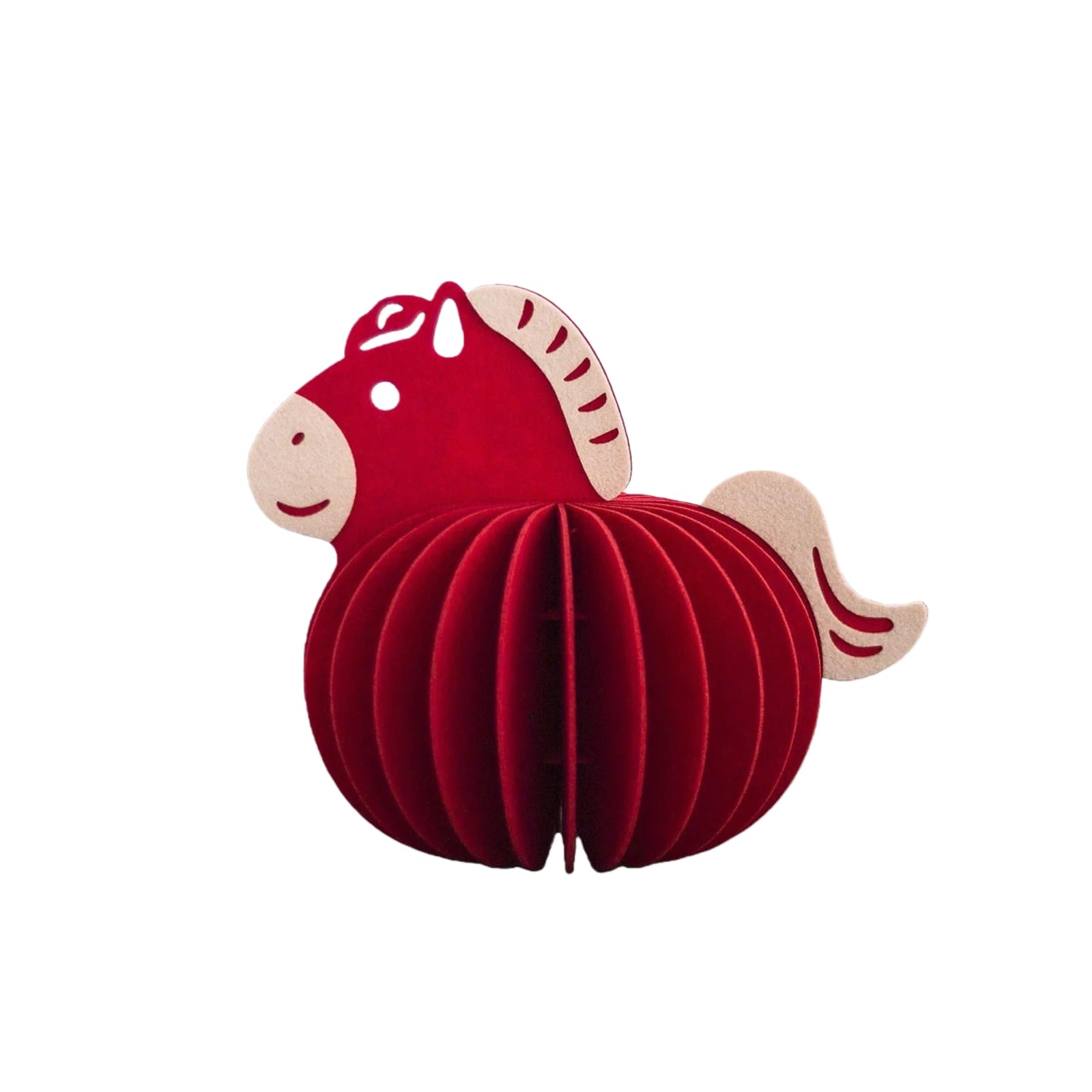 Adorno del año del caballo figura de resina moderna para estanterías de diseño
